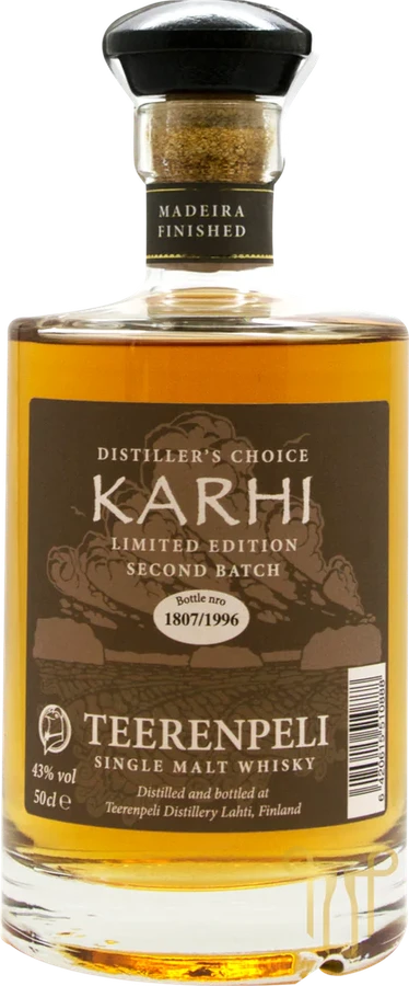 Teerenpeli Karhi Distiller's Choice Limited Edition Madeira Finished 43% 500ml