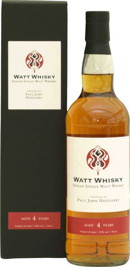 Paul John 2016 CWCL Watt Whisky Ex-Bourbon Barrel 57.1% 700ml
