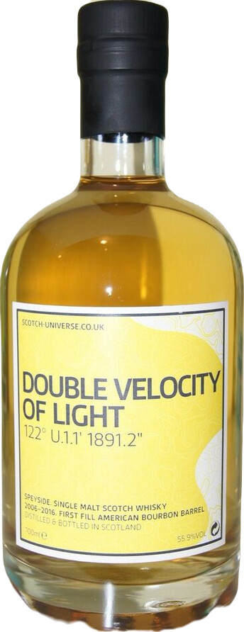 Scotch Universe Double Velocity of Light 122 U.1.1 1891.2 10yo 55.9% 700ml