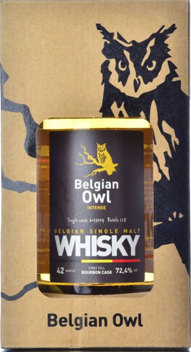 The Belgian Owl 41 months Intense 1st Fill Bourbon Cask #6033608 72.4% 500ml