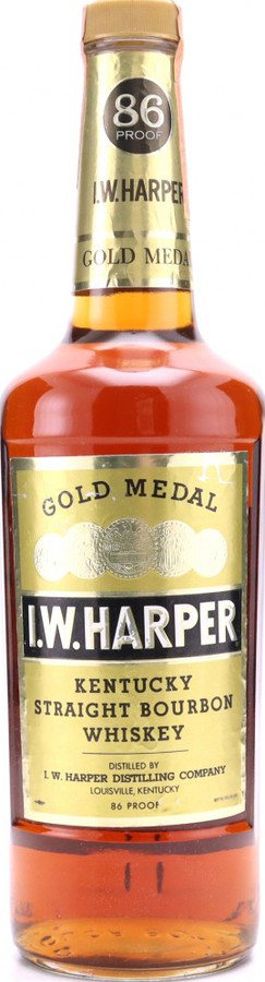 I.W. Harper Gold Medal Kentucky Straight Bourbon Whisky 43% 750ml