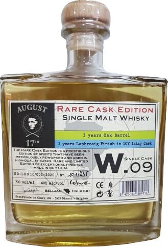 August 17th Rare Cask Edition W.09 WD-LRG10/001-2020 60% 700ml