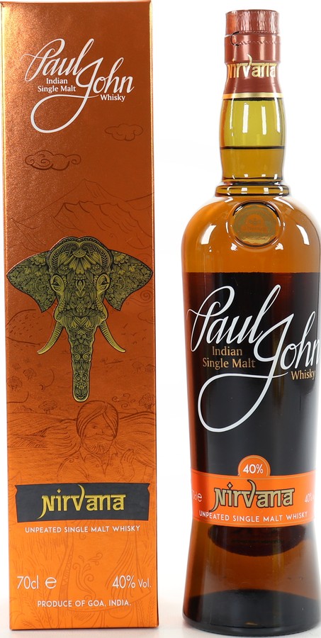Paul John Nirvana Unpeated Single Malt Whisky Batch 02 40% 700ml