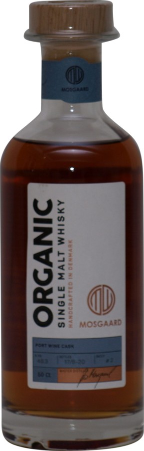 Mosgaard Organic Port Wine Cask Batch 2 Ruby Tawny 48.3% 500ml