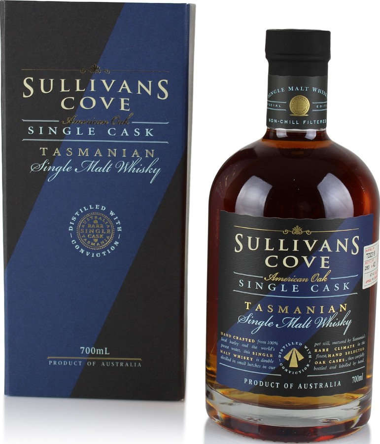 Sullivans Cove 2007 Single Cask American Oak Ex-Tawny TD0199 47.5% 700ml