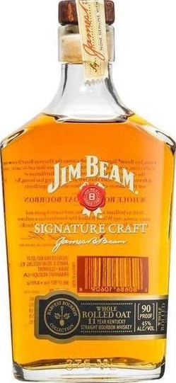 Jim Beam Signature Craft Whole Rolled Oat Harvest Bourbon Collection 45% 375ml