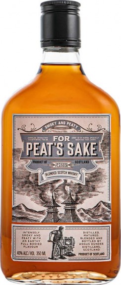 Blended Scotch Whisky For Peat's Sake 40% 350ml