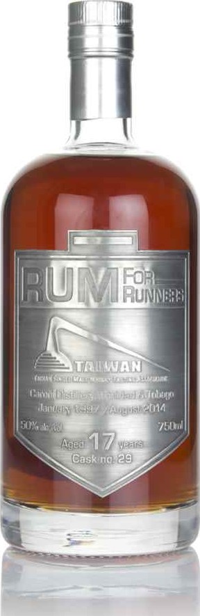 Taiwan Single Malt Whisky Tasting 1997 Caroni Rum for Runners 17yo 50% 750ml