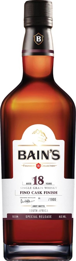 Bain's 18yo Special Release Fino Cask Finish Travel Retail Market 50.5% 1000ml