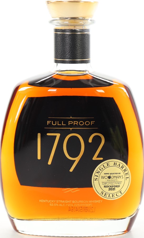 1792 Full Proof Kentucky Straight Bourbon Whisky 62.5% 750ml