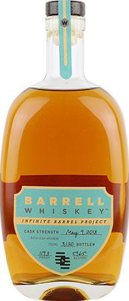 Barrell Whisky May 2018 Infinite Barrel Project Amaro & PX Sherry cask 59.65% 750ml