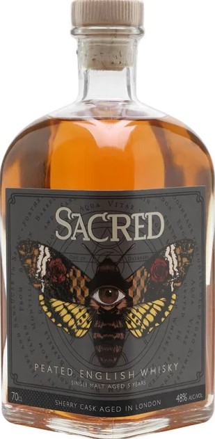 Sacred 5yo SaSp Peated English Whisky #2 48% 700ml