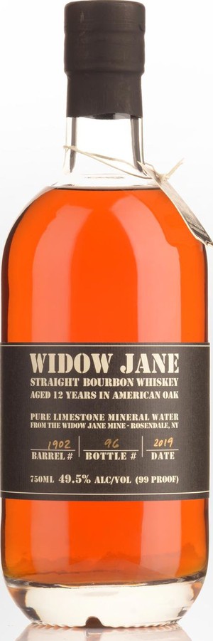 Widow Jane 12yo Single Barrel American Oak #1906 Hi-Time Wine Cellars 49.5% 750ml