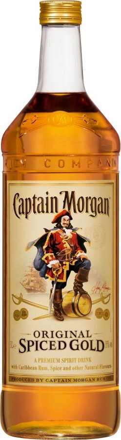 Captain Morgan Original Spiced Gold Premium Spirit Drink 35% 3000ml