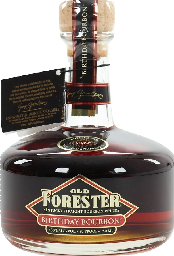 Old Forester 1997 Birthday Bourbon American Oak Barrels 48.5% 750ml