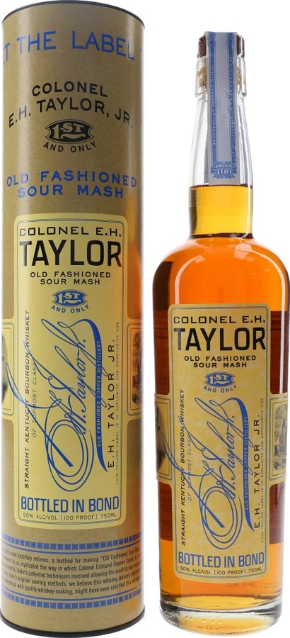 Colonel E.H. Taylor Old Fashioned Sour Mash Bottled in Bond 50% 750ml