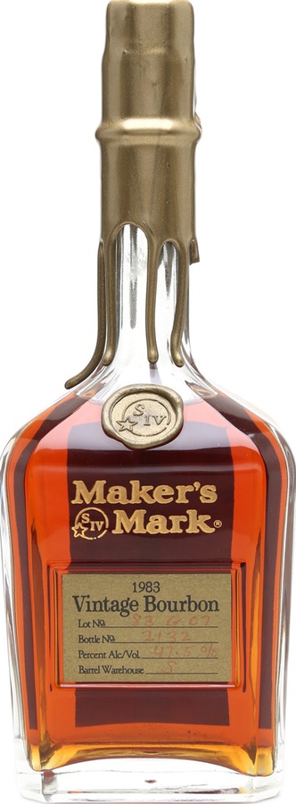 Maker's Mark 1983 Vintage Bourbon American White Oak 47.5% 750ml