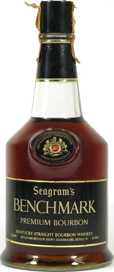 Benchmark 6yo Seagram's Premium Bourbon 43% 750ml