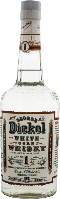 George Dickel #1 White Corn Whisky 45.5% 700ml