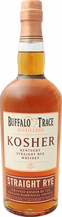 Buffalo Trace Kosher Straight Rye Recipe KSB 47% 750ml
