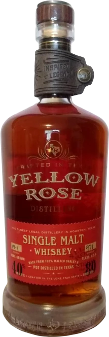Yellow Rose Single Malt Whisky 40% 750ml