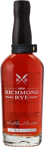 New Richmond Rye Straight Rye Whisky Small Batch 46.45% 750ml