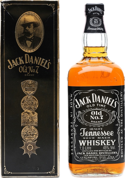 Jack Daniel's Old #7 Duty Free 45% 1000ml