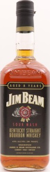 Jim Beam Sour Mash Kentucky Straight Bourbon Whisky 40% 1000ml