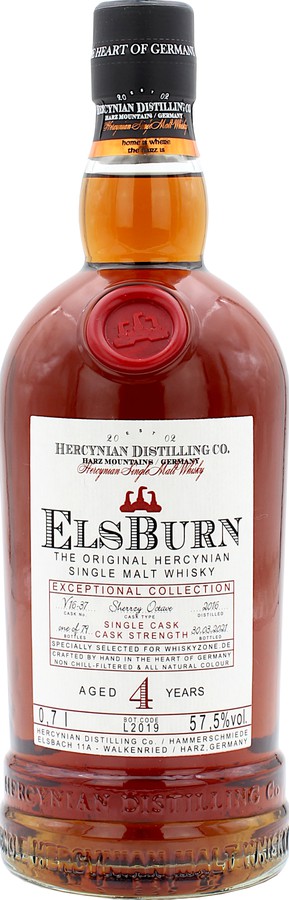 ElsBurn 2016 Exceptional Collection Sherry Octave V16-37 whiskyzone.de 57.5% 700ml