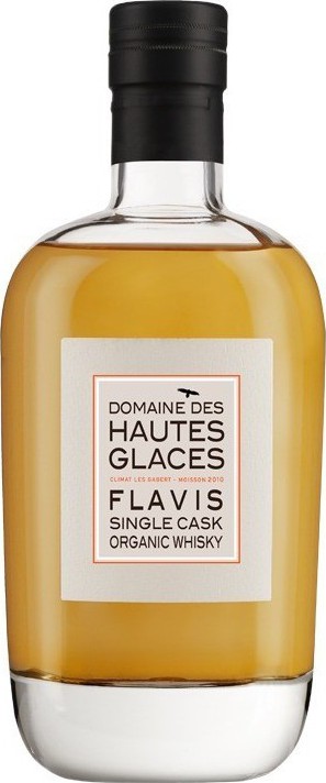 Domaine des Hautes Glaces 2013 Flavis Organic Whisky 5yo French Yellow Wine Red Butt 48% 700ml