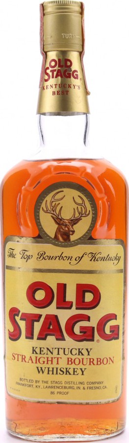 Old Stagg 6yo Kentucky Straight Bourbon Whisky Imported by S.I.L.V.A. Paris 43% 750ml