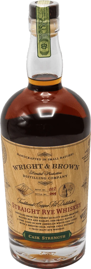 Wright & Brown Straight Rye Whisky Batch 02 56.4% 750ml