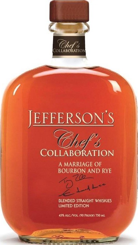 Jefferson's Chef's Collaboration Limited Edition 2018 45% 750ml