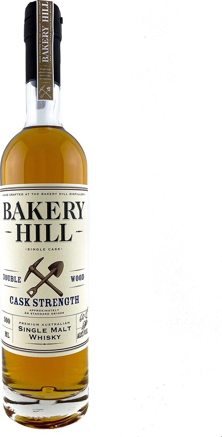 Bakery Hill Double Wood Cask Strength American Oak French Oak #977 60.2% 500ml