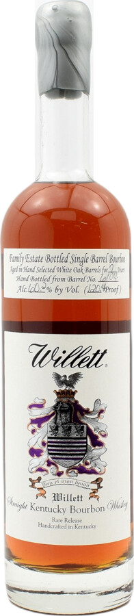Willett 7yo Family Estate Bottled Single Barrel Bourbon #1300 61.7% 750ml