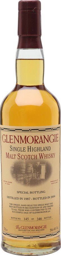Glenmorangie 1987 Special Bottling 17yo 56.4% 700ml