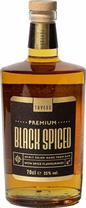 Tovess Black Spiced 35% 700ml