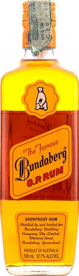 Bundaberg Overproof Rum O.P. 57.7% 700ml