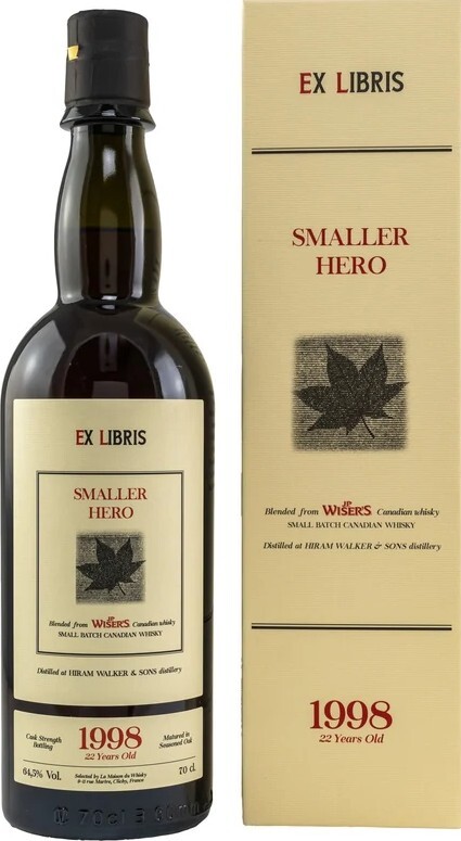 Velier Ex Libris 1998 Smaller Hero Wisers Autres 22yo 64.5% 700ml