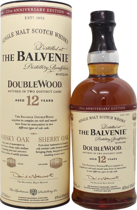 Balvenie DoubleWood 25th Anniversary 12yo 40% 700ml