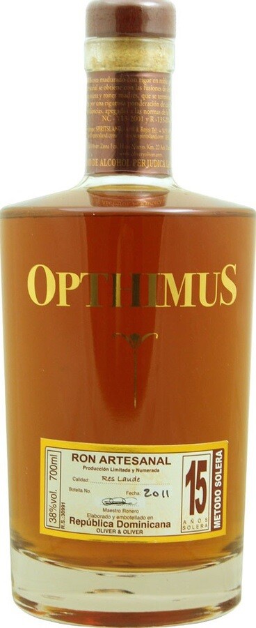 Opthimus Edition 2011 15yo 38% 700ml