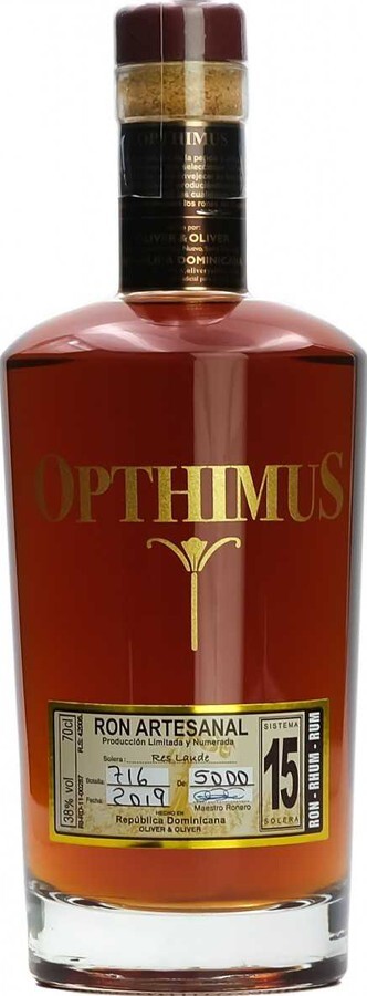 Opthimus Edition 2019 15yo 38% 700ml