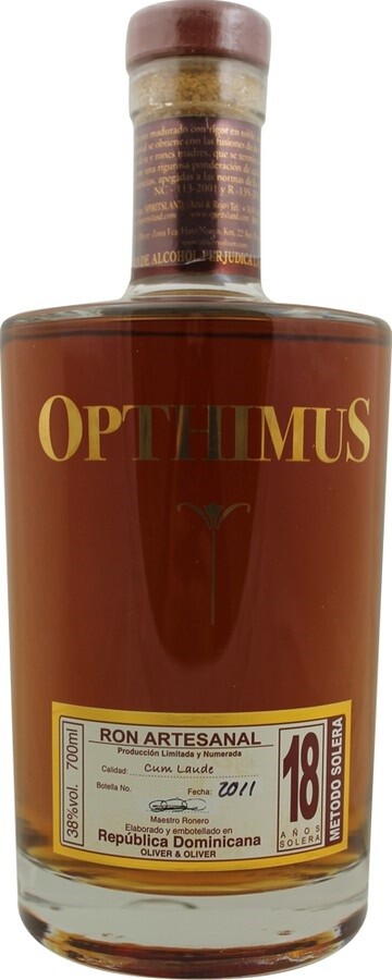 Opthimus Edition 2011 18yo 38% 700ml