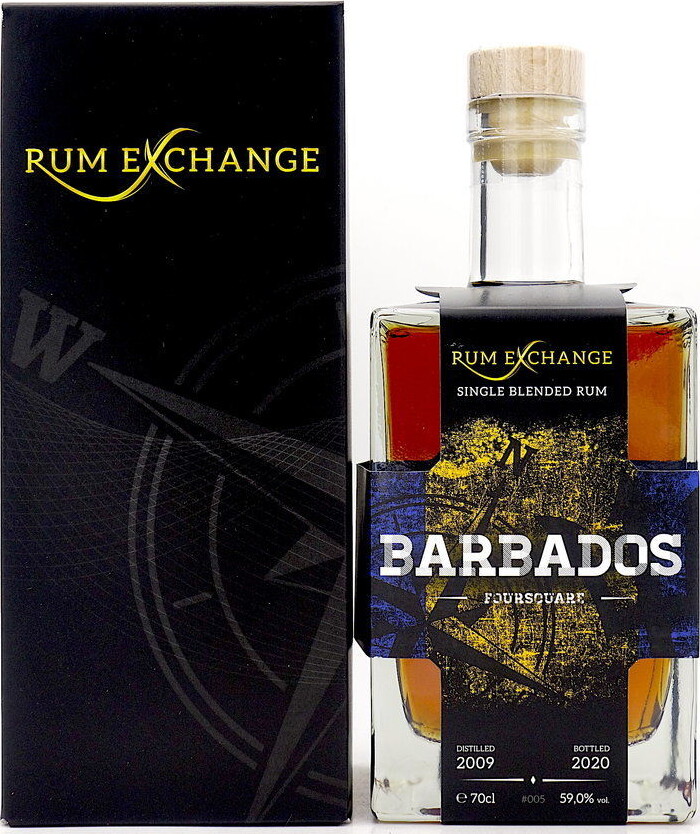 Rum Exchange 2009 Barbados Foursquare #005 11yo 59% 700ml