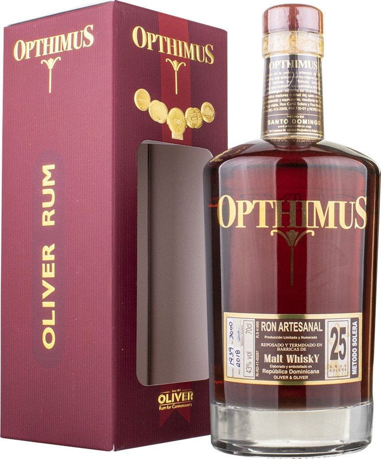 Opthimus Malt Whisky Edition 2018 Malt Whisky 25yo 43% 700ml