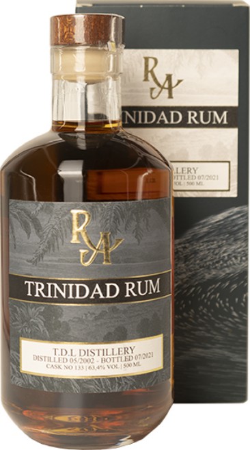 Rum Artesanal 2002 TDL Distillery Trinidad 19yo 63.4% 500ml