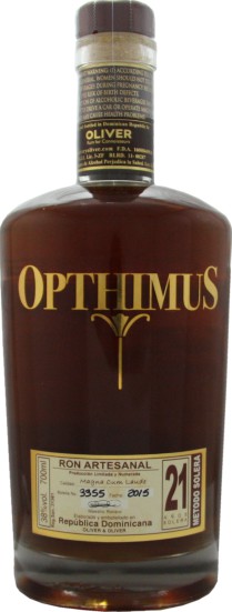 Opthimus Edition 2015 21yo 38% 700ml