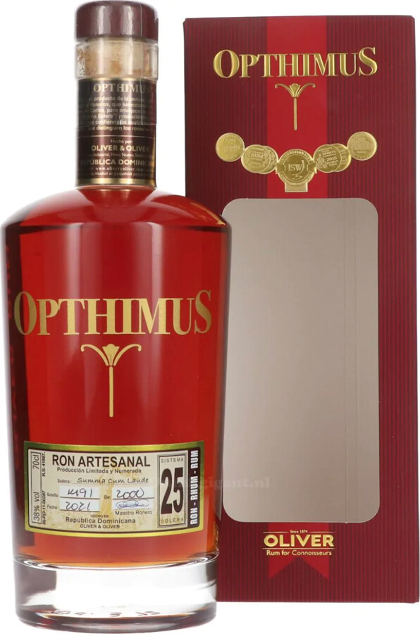 Opthimus Edition 2021 25yo 38% 700ml
