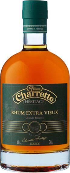 Charrette Heritage Rhum Extra Vieux Grande Reserve 40% 700ml