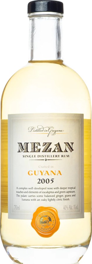 Mezan 2005 Hampden Distillery Guyana 40% 750ml